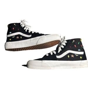 Vans Sk8 Hi Garden Party Women's 8.5 Embroidered Skate Shoe